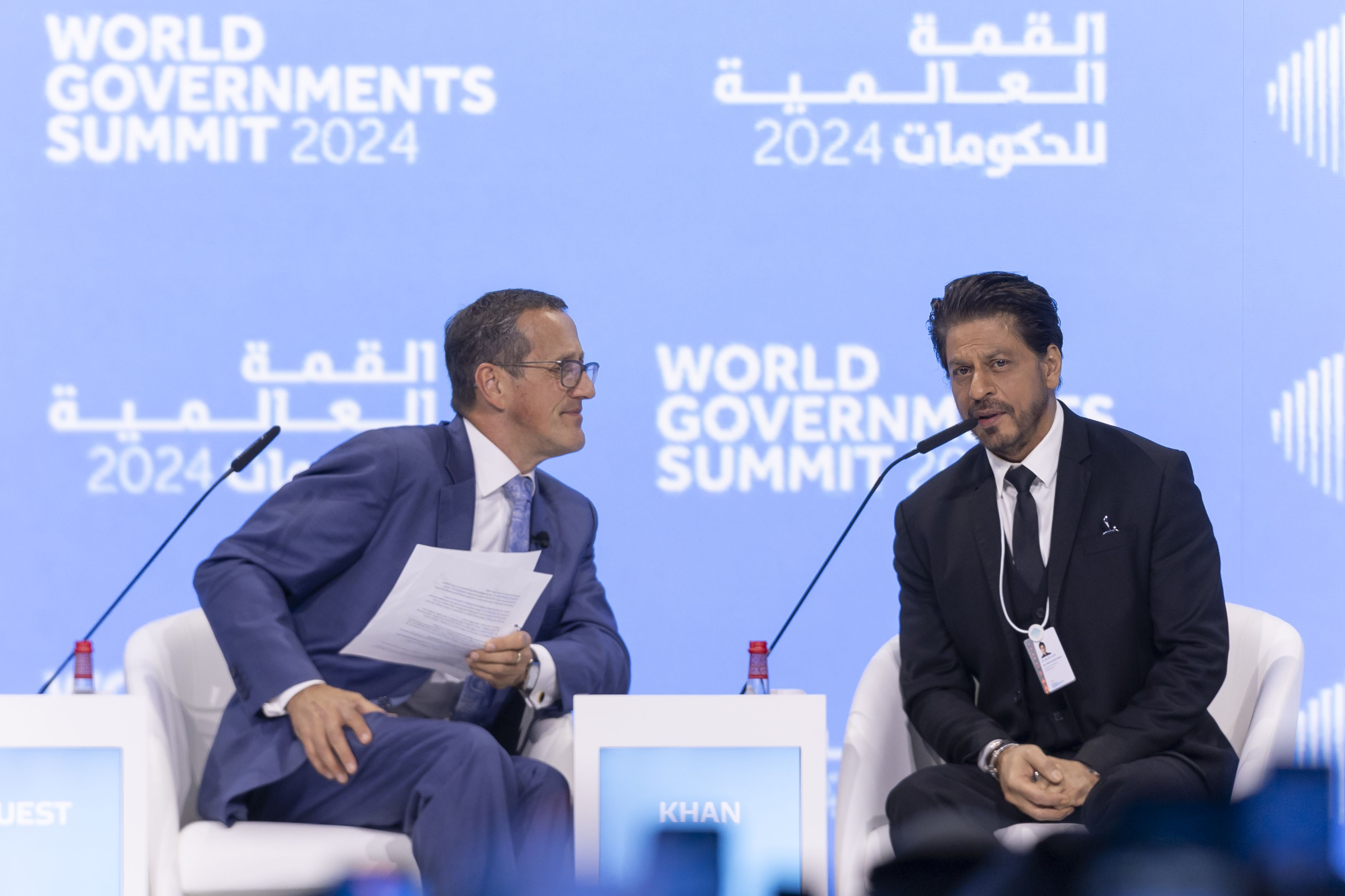 Shah Rukh Khan talks Hollywood, career break, and perfecting pizza in World Governments Summit 2024